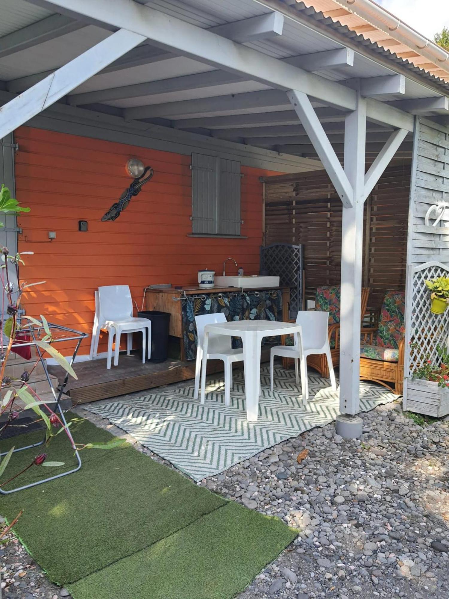 לה קברה Appartement Cosy Au Carbet Avec Balcon Et Vue Sur Mer 70 M² מראה חיצוני תמונה